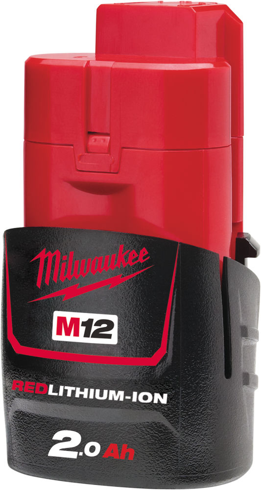 Batteri Milwaukee M12 B2,12V 2,0 Ah Li - Eggestrand AB