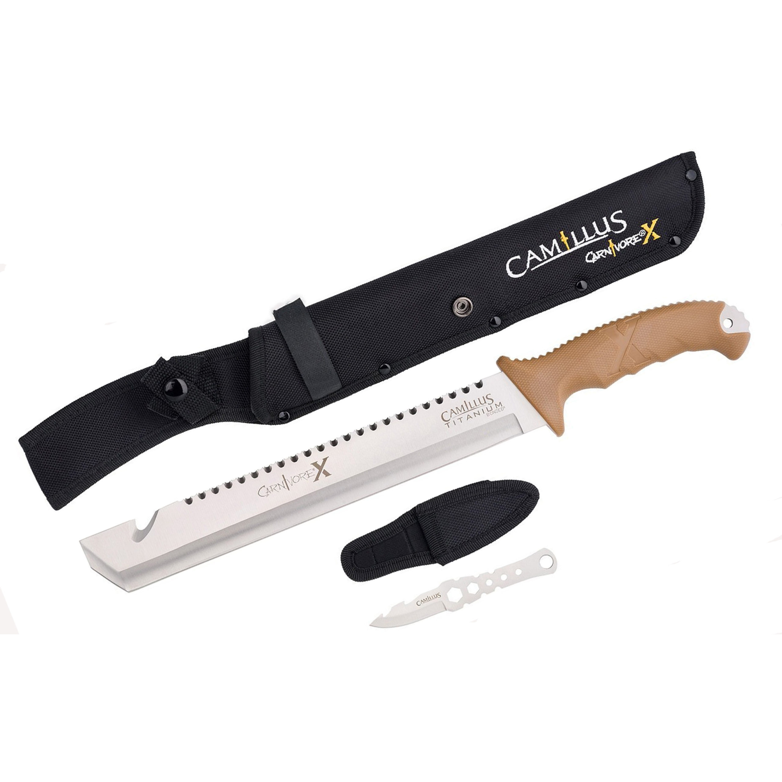 Machete Outdoor Carnivore X Titan 45 cm i hölster Eggestrand AB